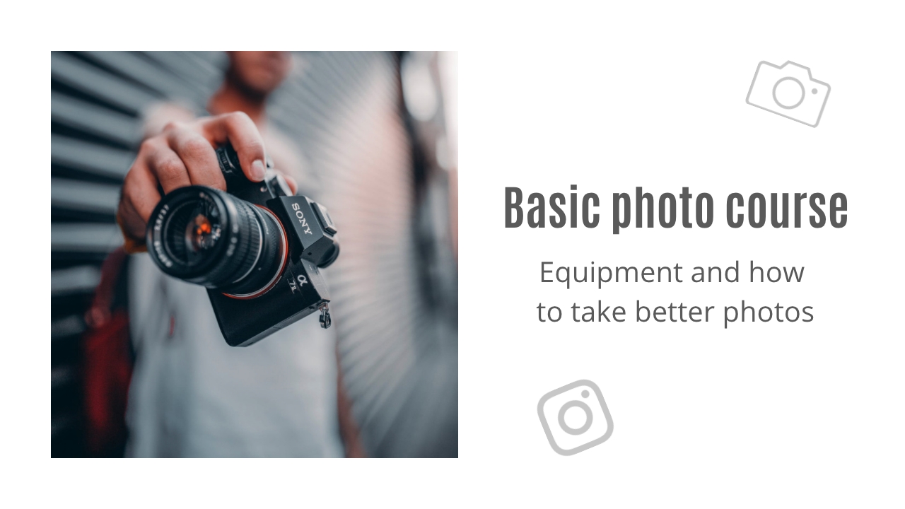 Basic product photo course