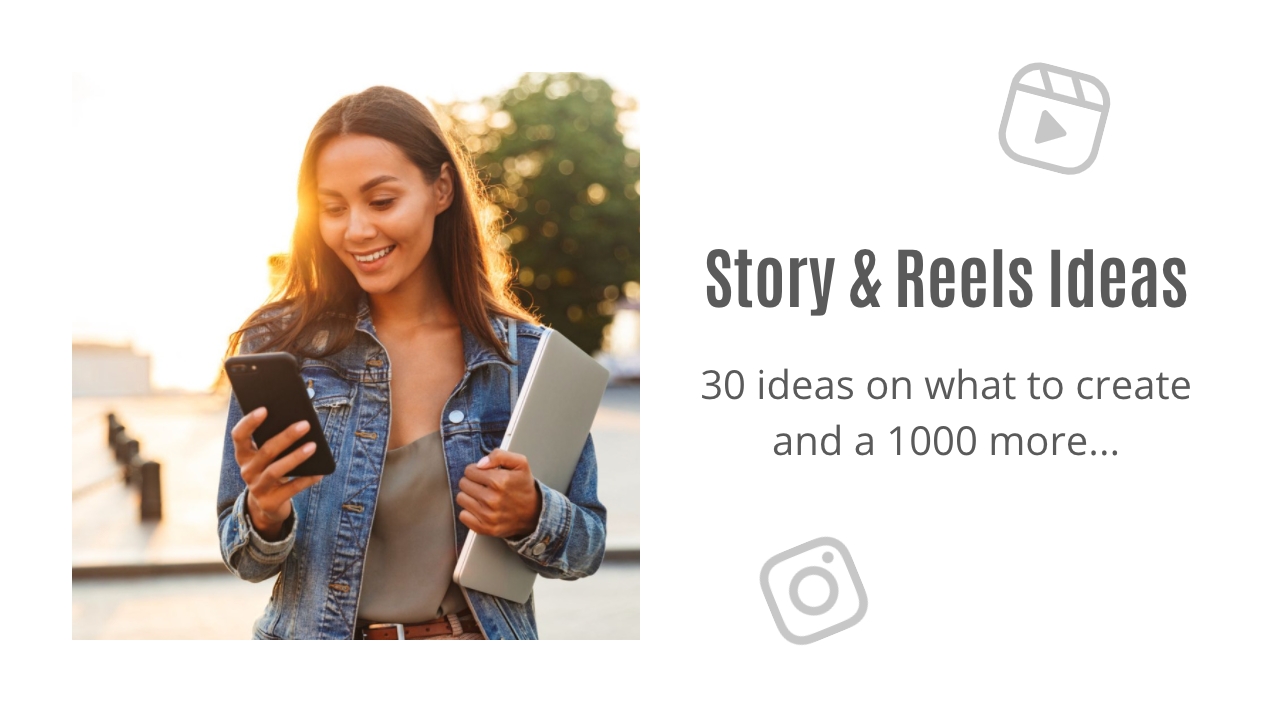 Instagram story and reels ideas