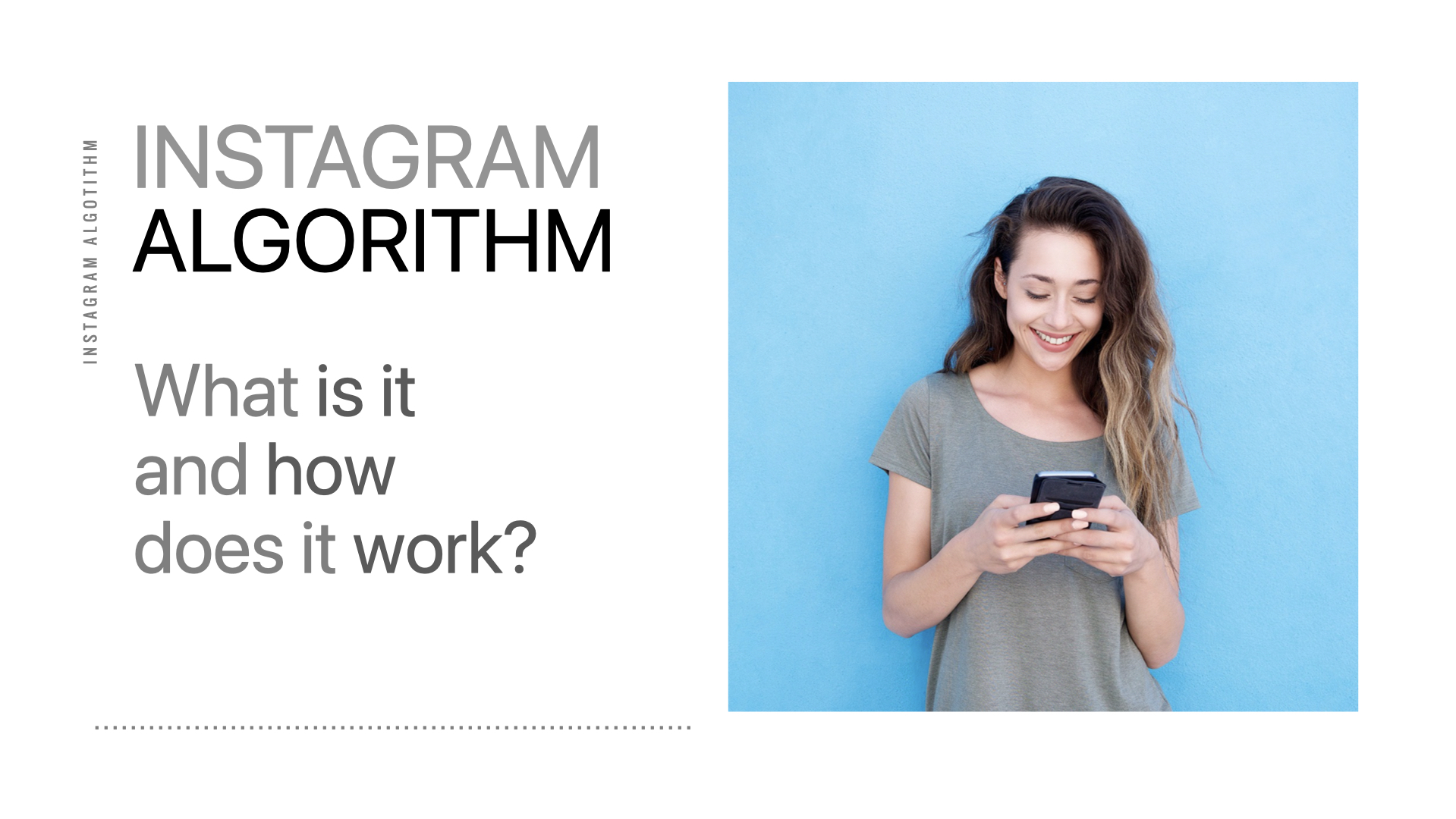 What is the Instagram algorithm?