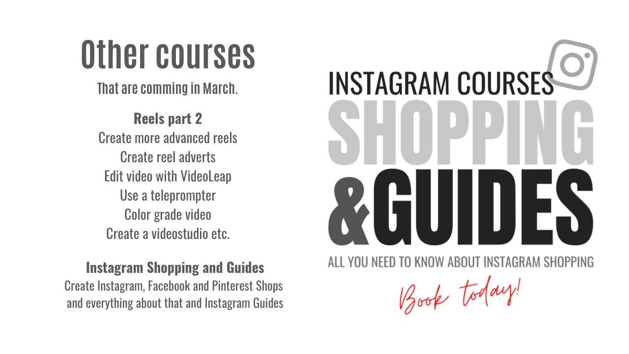 Other Instagram courses