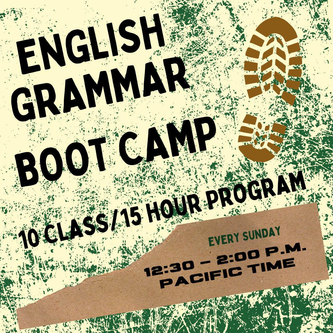 English Grammar Bootcamp